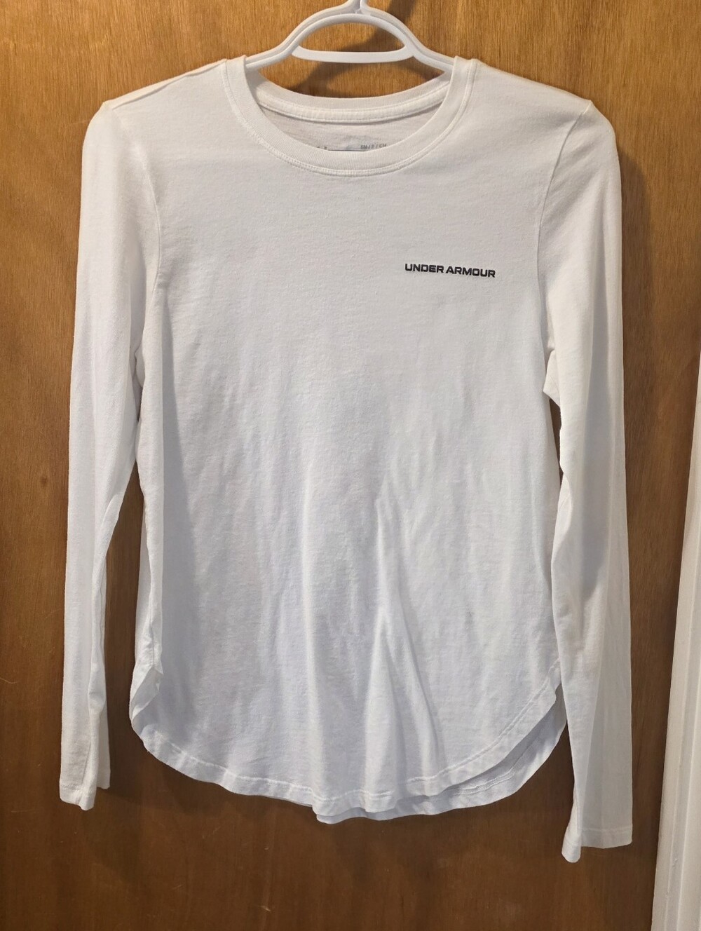 Under Armour Womens Long Sleeve White Tee